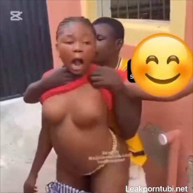 Caught fucking gateman outside the house