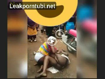 Two Naija Girls Fight In Public Stripped Naked